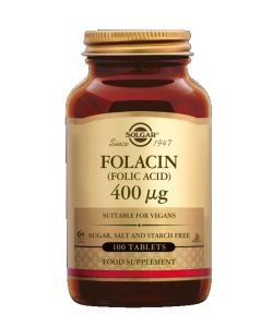 Folacin (folic acid) 400 mcg
